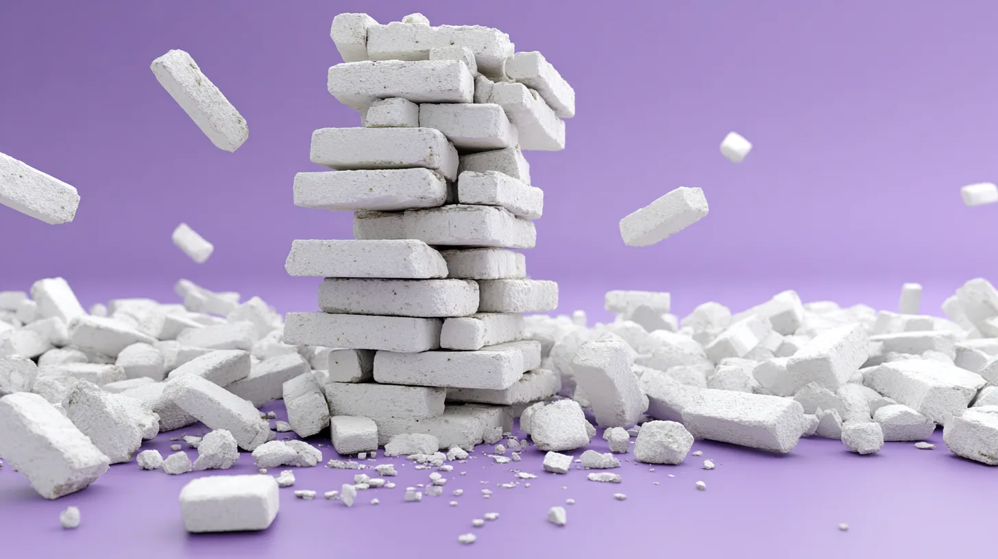 Fragile structure buckling under accumulated weight showing cost of technical debt