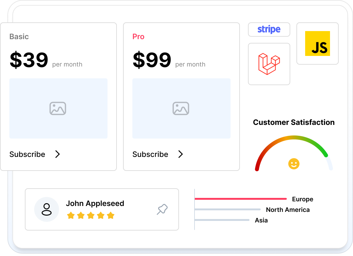 Paywall portfolio custom graphic